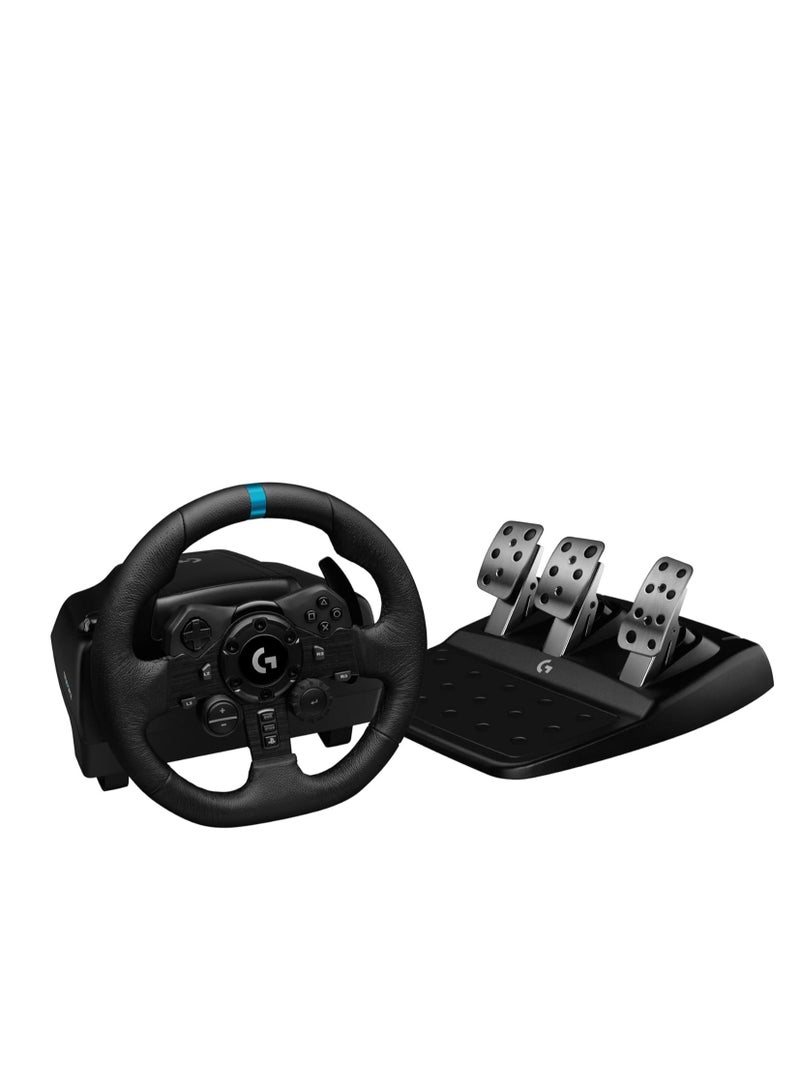 لوجيتيك Logitech G923 Racing Wheel with Gran Turismo 7 (PS5) Bundle - Image 2