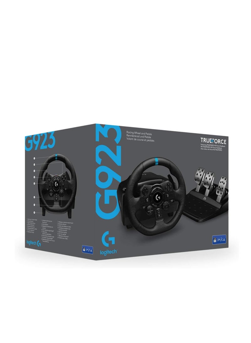 لوجيتيك Logitech G923 Racing Wheel with Gran Turismo 7 (PS5) Bundle - Image 3
