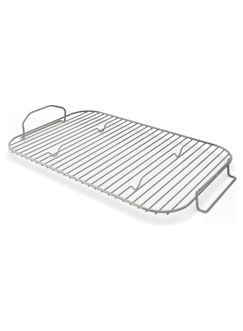 Ninja Ninja Woodfire XL Roast And Smoke Rack, Compatible with Ninja Woodfire XL BBQ Grill, Dimensions: 43cmx25cm, XSKOGXLRSRKEU  - Image 1