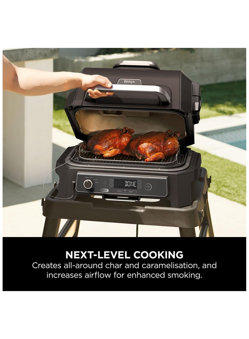 Ninja Ninja Woodfire XL Roast And Smoke Rack, Compatible with Ninja Woodfire XL BBQ Grill, Dimensions: 43cmx25cm, XSKOGXLRSRKEU  - Image 2