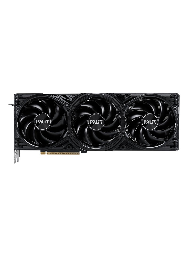 بالت GeForce RTX™ 5080 GamingPro 16GB GDDR7 Graphics Card, 10752 CUDA Cores, 2617 MHz Boost Clock, PCI-E 5.0, Dual BIOS, ARGB Sync, Advanced Cooling with TurboFan 4.0 & Composite Heat Pipes, 4K/8K Support, AV1 Encode/Decode, NVIDIA DLSS 4, Ray Tracing, G-SYNC, VR Ready Black - Image 2