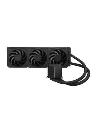 ProArt LC 360 Liquid Cooler, 360mm Radiator (394x120x27mm), Copper CPU Water Block (78x78x49mm), 3x 120mm Matte Black Alphacool Apex Stealth Metal Power Fans (3000 RPM, 68.99 CFM, 39.5 dB), PWM/DC Control, AMD AM5/AM4 & Intel LGA 1851/1700/1200/115x Compatibility, Sleeved Rubber Tubes (450mm), Pre-Applied Thermal Compound, Illuminated System Status Meter | 90RC0120-M0UAY0 Black - pnsku/N70148014V/45/_/1738574008/14e1b416-745b-45d9-9fda-a6f9ef3f66a5