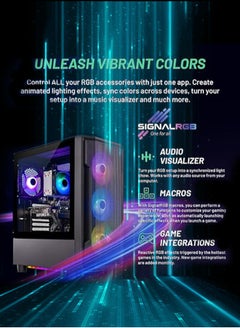 Gasin PC Gaming With Core I5-12400F Processor/Nvidia GeForce RTX 4060 Graphics/1TB SSD/16GB RAM DDR4/Windows 11/ Black  - Image 3