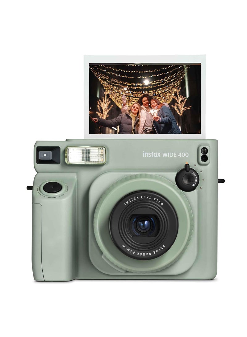FUJIFILM Fujifilm Instax Wide 400 Instant Film Camera - Matcha Green + Wide Film 40 Sheets  - Image 5