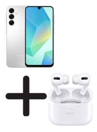 Galaxy A16 Dual SIM Gray 8GB RAM 256GB 4G With a Free Gift Generic Pro Air Pods Compatible With Android - Middle East Version - pnsku/N70148101V/45/_/1738496826/76ce5a27-93a4-48fd-af25-f4f3c65ef049
