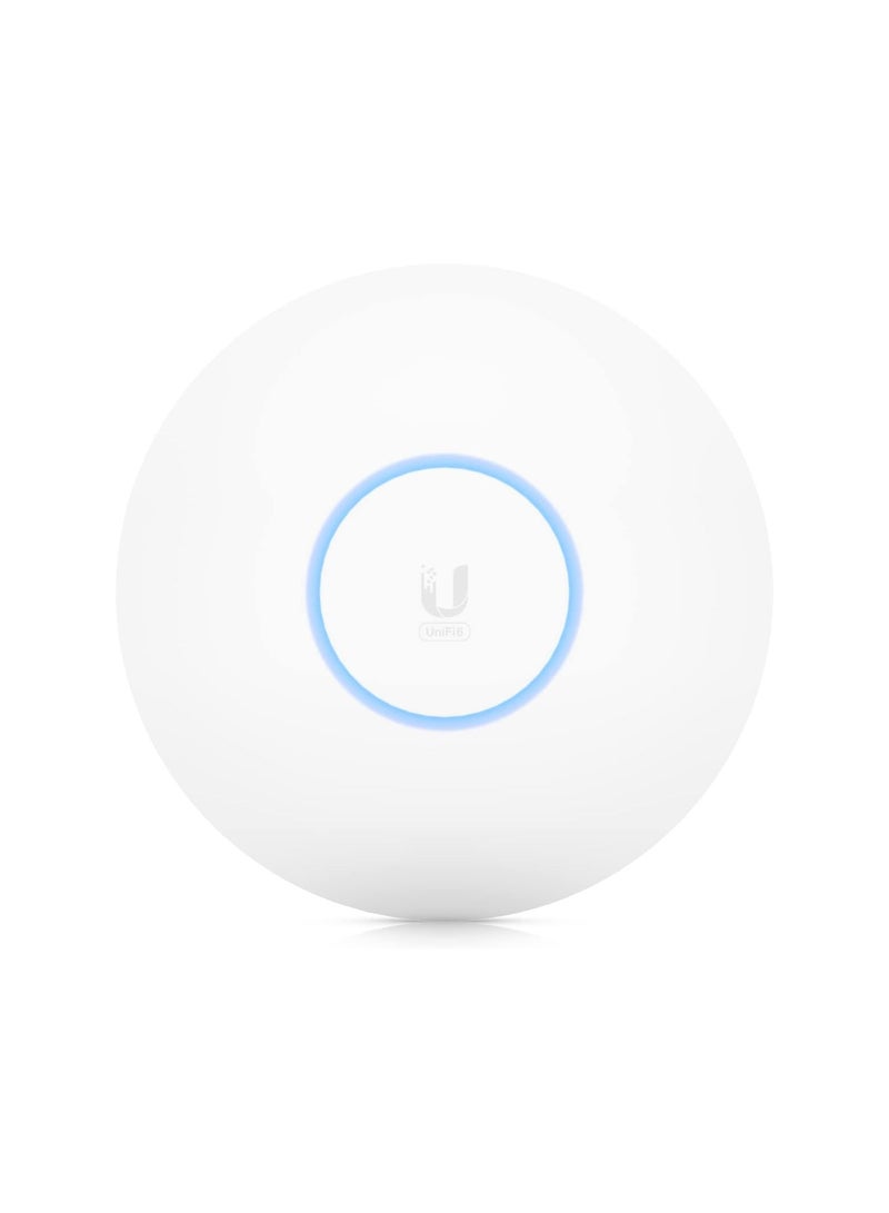 Unifi U6 Pro Professional Access Point Indoor Wifi | Dual Band Wifi 6 Gen | 5Ghz Band 4.8 Gbps, 2.4 Ghz Band 573.5 Mbps Throughput Rate | Up To 300 Client | Plastic, Sgcc Steel | White - pnsku/N70148114V/45/_/1738496998/865f61e4-2ab4-4ab5-8d89-9d80a5296d31