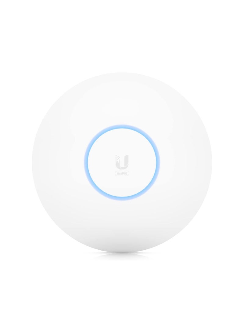 UBIQUITI Unifi U6 Pro Professional Access Point Indoor Wifi | Dual Band Wifi 6 Gen | 5Ghz Band 4.8 Gbps, 2.4 Ghz Band 573.5 Mbps Throughput Rate | Up To 300 Client | Plastic, Sgcc Steel | White  - Image 1