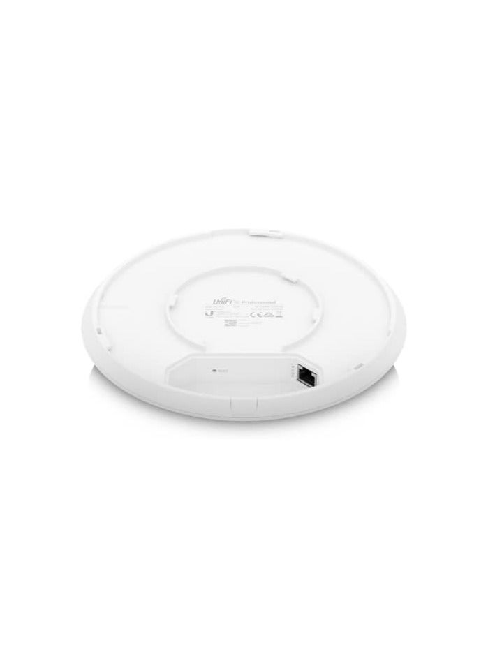 Unifi U6 Pro Professional Access Point Indoor Wifi | Dual Band Wifi 6 Gen | 5Ghz Band 4.8 Gbps, 2.4 Ghz Band 573.5 Mbps Throughput Rate | Up To 300 Client | Plastic, Sgcc Steel | White - pnsku/N70148114V/45/_/1738497001/25fd3ed5-d4e8-4808-bb46-b8f9cb079eff