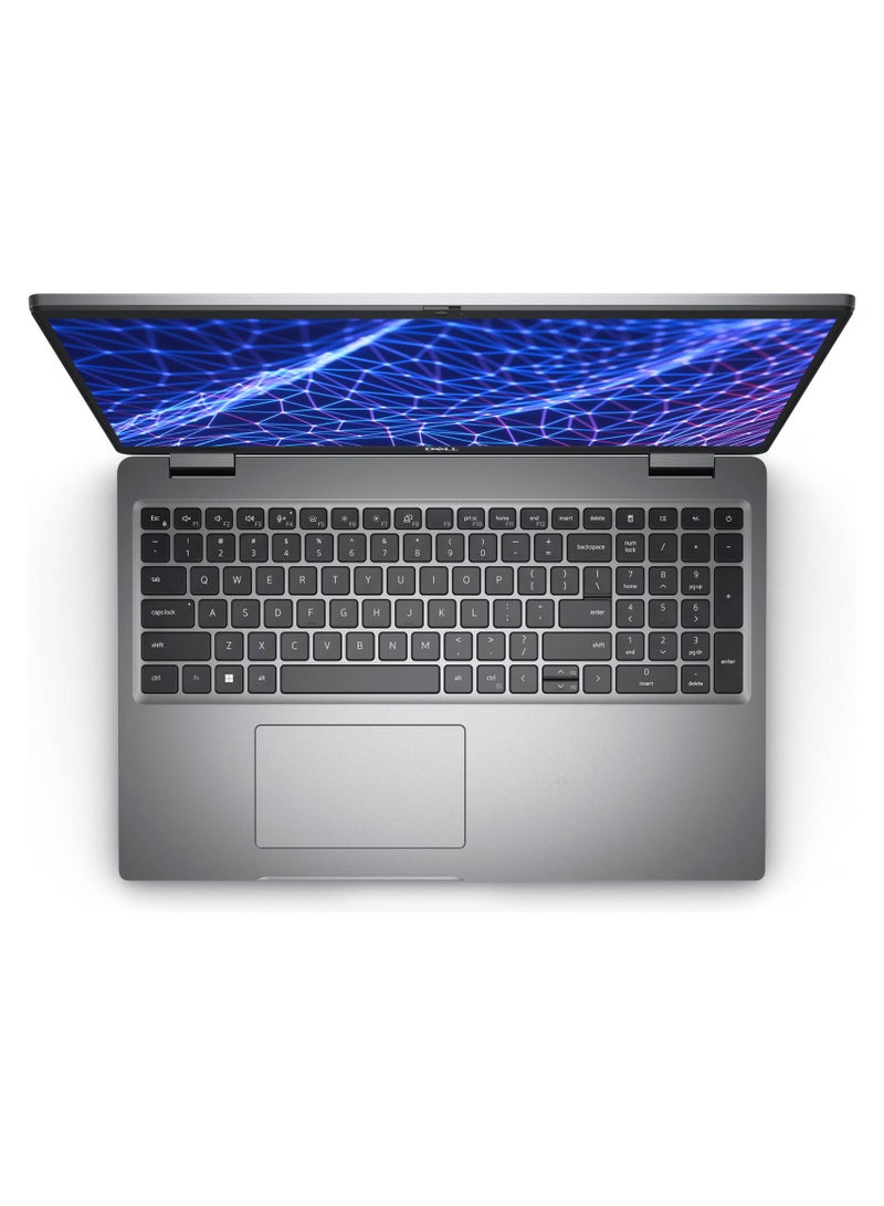DELL - Dell Latitude 5530 Laptop, 15.6" FHD Anti-Glare Display, Intel Core i5-1235U Processor, 8GB RAM, 512GB SSD, Intel Iris Xe Graphics, ENG Backlit Keyboard, Ubuntu, Gray | Latitude 5530 English Grey - Image 1