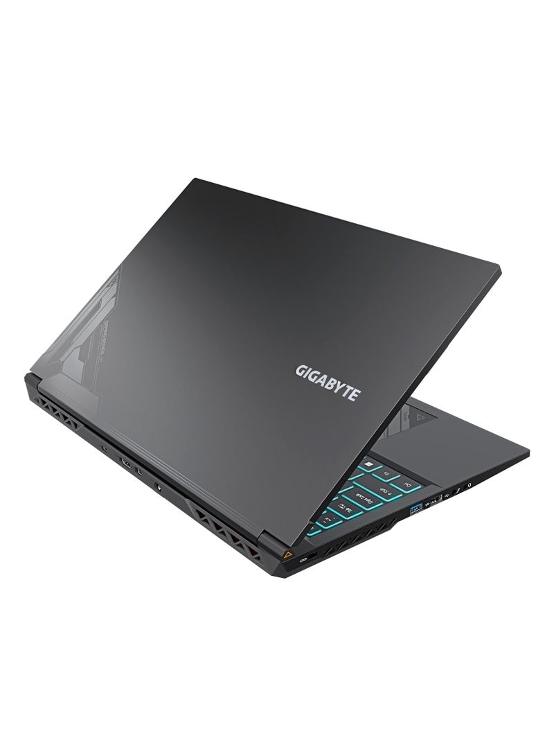 GIGABYTE - LAPTOP GIGABYTE – G5 KF5 H3EE354KD Gaming Laptop Intel Core I7-13620H RAM 16GB DDR5 HDD 512 SSD NVIDIA GeForce RTX 4060 – 144Hz 1920×1080 FHD – Win11 Home English/Arabic black - Image 1