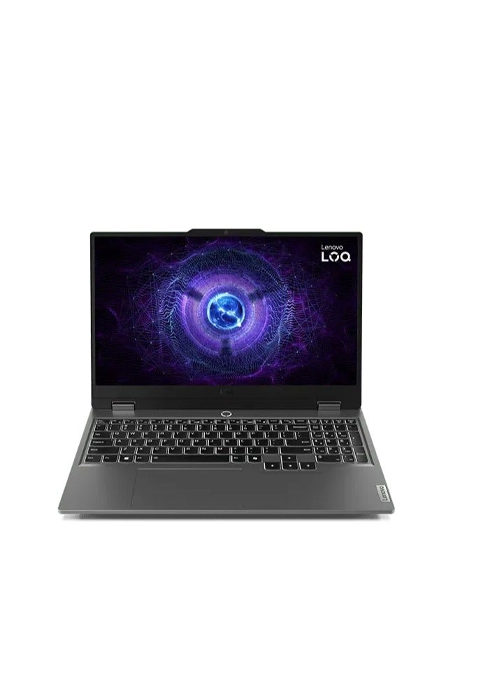 (Upgraded Version) NB LOQ 15IRX9-CI7 14700HX-512GB SSD-16GB-RTX4060 8GB-15.6FHD 144HZ-DOS Arabic Luna Grey Arabic Luna Grey