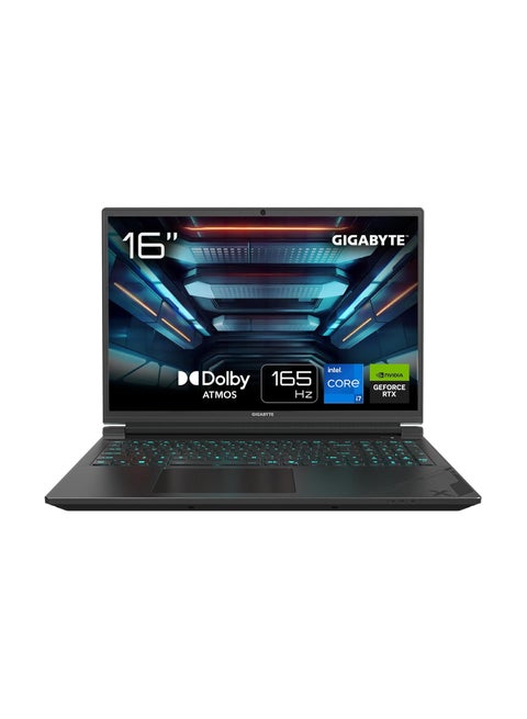 G6X 9KG 2024 Gaming Laptop With 6 Inch DFHD (1920x1200) Display 165Hz, Intel Core i7-13650HX Processor/Nvidia GeForce RTX 4060 Graphics/16GB RAM DDR5/Windows 11 Home/ English/Arabic Black