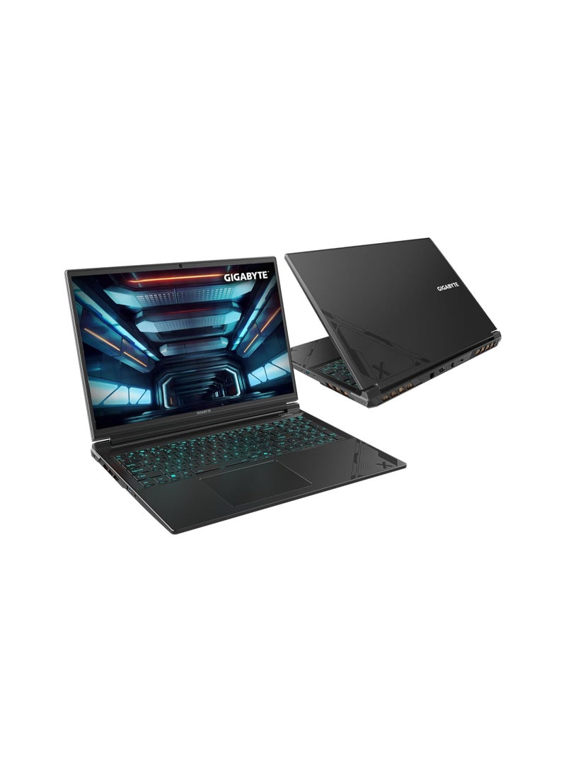 GIGABYTE G6X 9KG 2024 Gaming Laptop With 6 Inch DFHD (1920x1200) Display 165Hz, Intel Core i7-13650HX Processor/Nvidia GeForce RTX 4060 Graphics/16GB RAM DDR5/Windows 11 Home/ English/Arabic Black  - Image 2