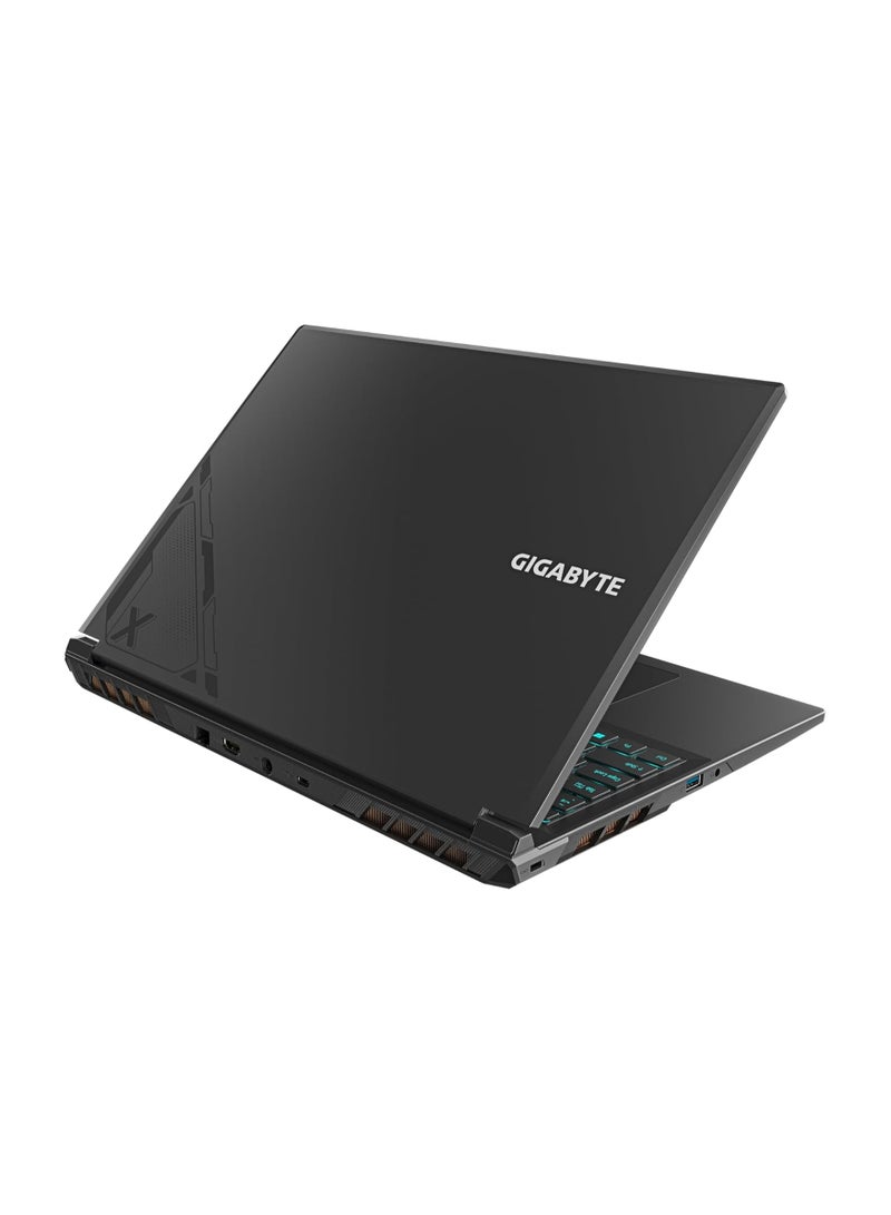 جيجابايت - G6X 9KG 2024 Gaming Laptop With 6 Inch DFHD (1920x1200) Display 165Hz, Intel Core i7-13650HX Processor/Nvidia GeForce RTX 4060 Graphics/16GB RAM DDR5/Windows 11 Home/ English/Arabic Black - Image 1