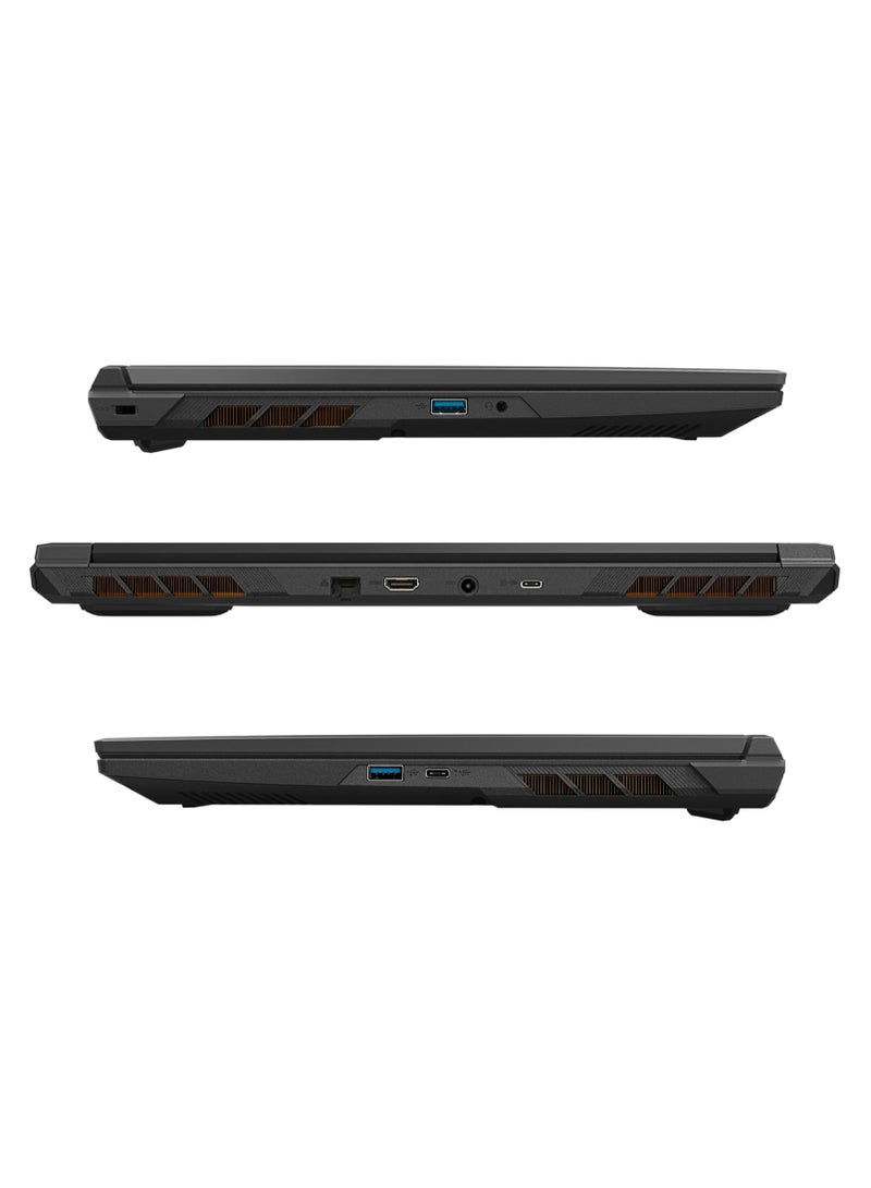 جيجابايت - G6X 9MG 2024 Gaming Laptop With 16 Inch Full HD (1920x1200) Display 165Hz /Intel Core i7-13650HX Processor/Nvidia GeForce RTX 4050 Graphics/16GB RAM DDR5/512GB SDD/Windows 11 Home/ English/Arabic Black - Image 1