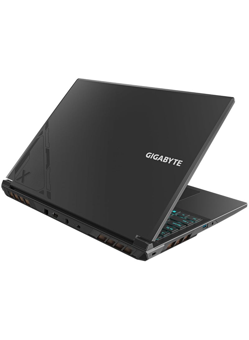 جيجابايت - G6X 9MG 2024 Gaming Laptop With 16 Inch Full HD (1920x1200) Display 165Hz /Intel Core i7-13650HX Processor/Nvidia GeForce RTX 4050 Graphics/16GB RAM DDR5/512GB SDD/Windows 11 Home/ English/Arabic Black - Image 1