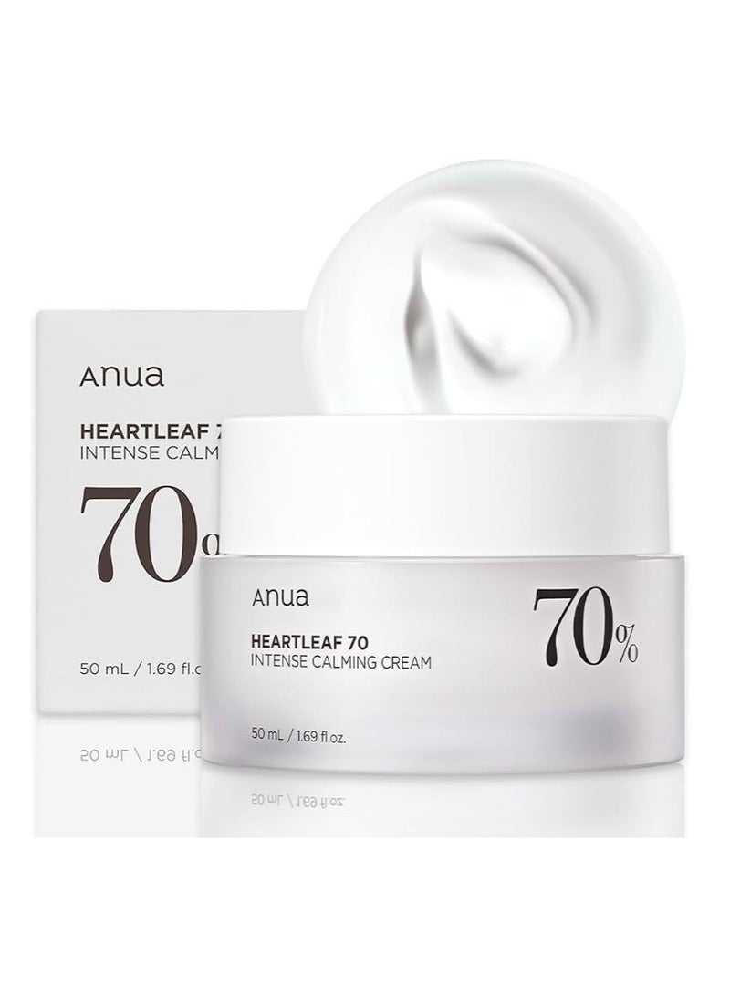 Anua Anua Heartleaf 70% Intense Calming Cream 50ml  - Image 2