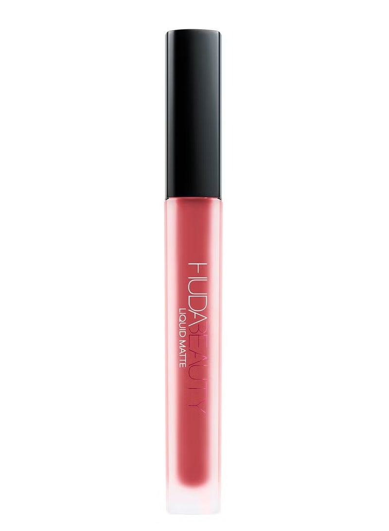 هدى بيوتي - Huda Beauty Liquid Matte Ultra-Comfort Transfer-Proof Lipstick - Icon - Image 1
