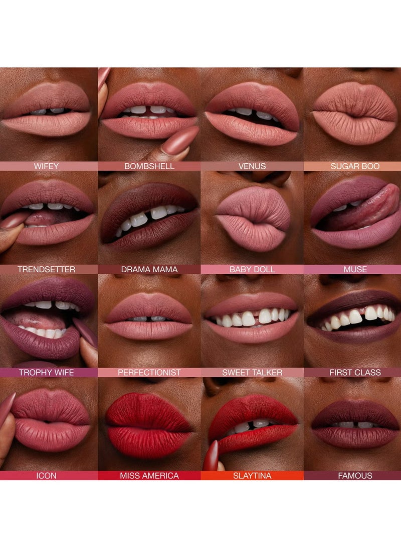 HUDA BEAUTY - Huda Beauty Liquid Matte Ultra-Comfort Transfer-Proof Lipstick - Wifey - Image 1