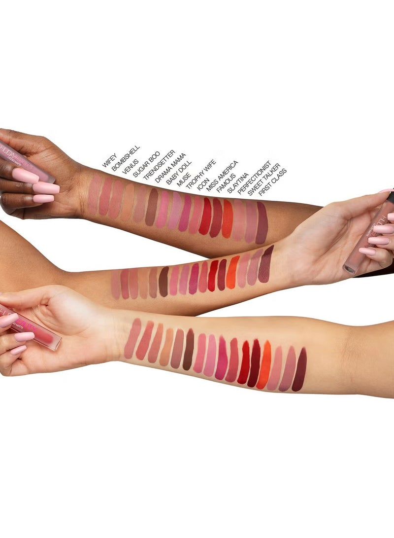 HUDA BEAUTY - Huda Beauty Liquid Matte Ultra-Comfort Transfer-Proof Lipstick - Wifey - Image 1