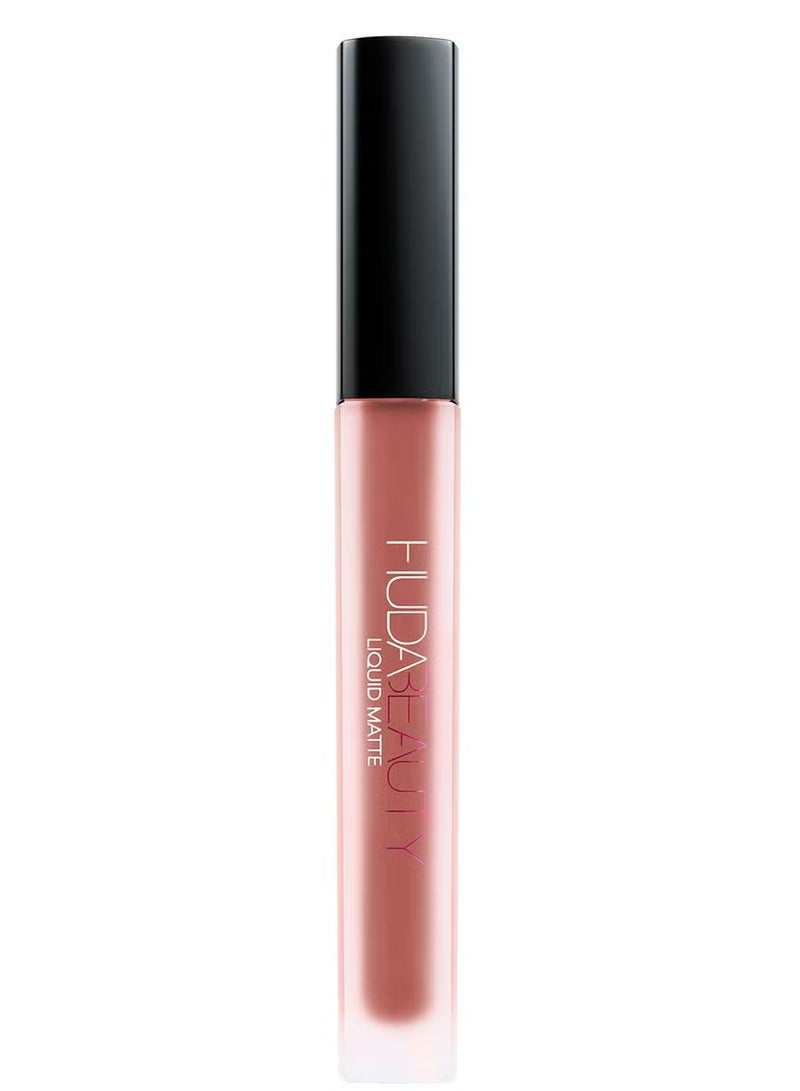 HUDA BEAUTY - Huda Beauty Liquid Matte Ultra-Comfort Transfer-Proof Lipstick - Bombshell - Image 1