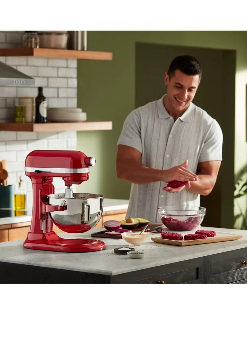 KitchenAid Heavy Duty 5.2 L Bowl Lift Stand Mixer 5.2 L 375 W 5KSM55SXXBER Empire Red  - Image 2