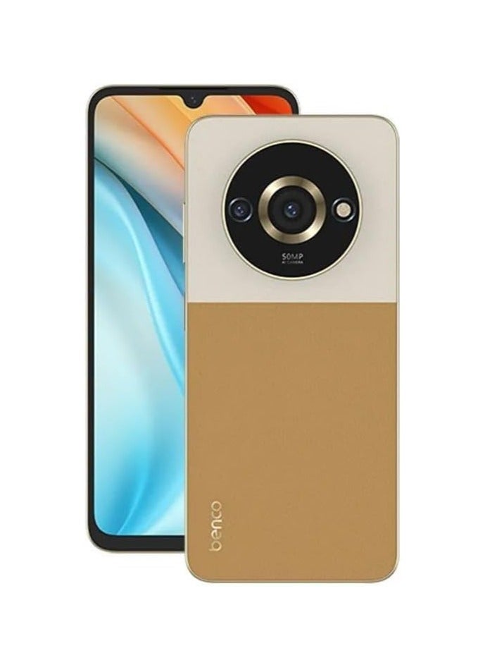benco V92, 6+6GB RAM And 256GB Storage, 50MP Main Camera, 6.72 Inch Display, 5000 mAh Battery - Sahara Gold  - Image 1