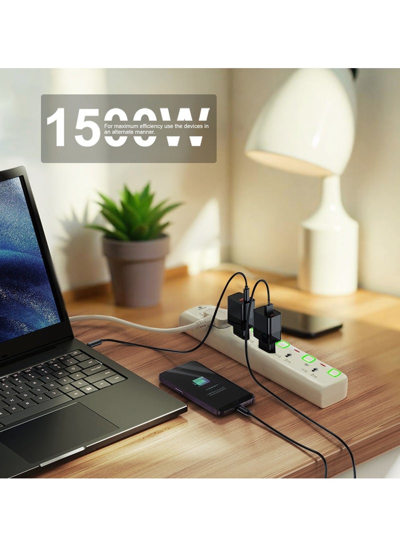 هوم كير - Home Care 5 Way Extension Socket 3M - Extension Lead Strip With Led Indicators | Extra Long Cord With Over Current Protected | Ideal For All Electronic Devices | 2 Years Warranty - Image 1