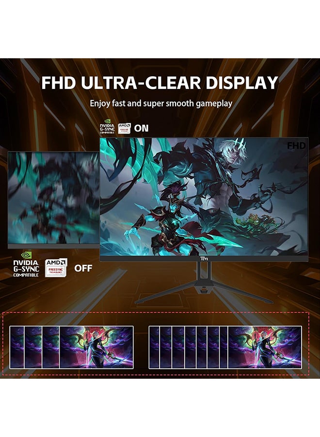 تويستيد مايندز شاشة ألعاب 27 بوصة من سلسلة Eco بتردد 120 هرتز، زمن استجابة 1 مللي ثانية، دقة FHD IPS، HDMI 2.1 و DP1.4، مكبرات صوت مدمجة، دعم التزامن التكيفي، ضوء أزرق منخفض، TM27FHD120IPS - Image 5