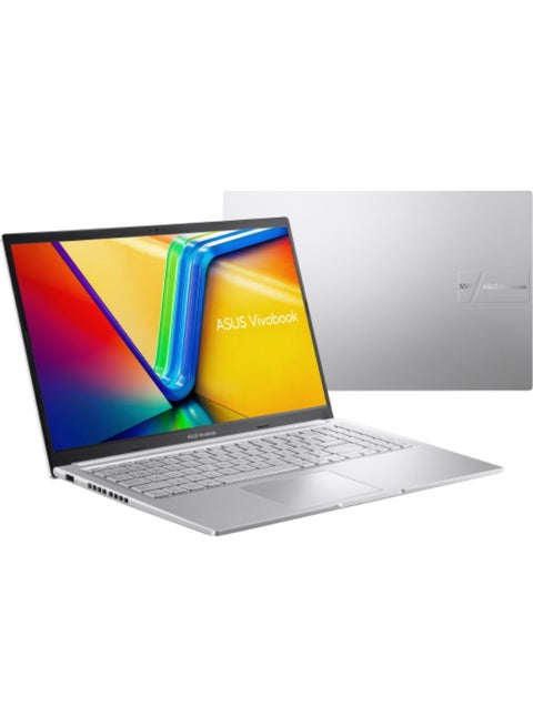 VIVOBOOK 15 With 15.6 Inch Full HD(1920 x 1080) Display LED,Intel Core i5-13420H Processor/8GB RAM DDR4/512GB SSD/Intel Iris Xe Graphics/Windows 11 Home English/Arabic Cool Silver