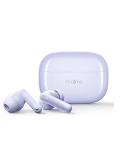 ريل مي Buds T310 with 12.4mm Driver, 46dB ANC, 360 Spatial Audio and 40 Hours Playback Bluetooth Headset Monet purple  - Image 3