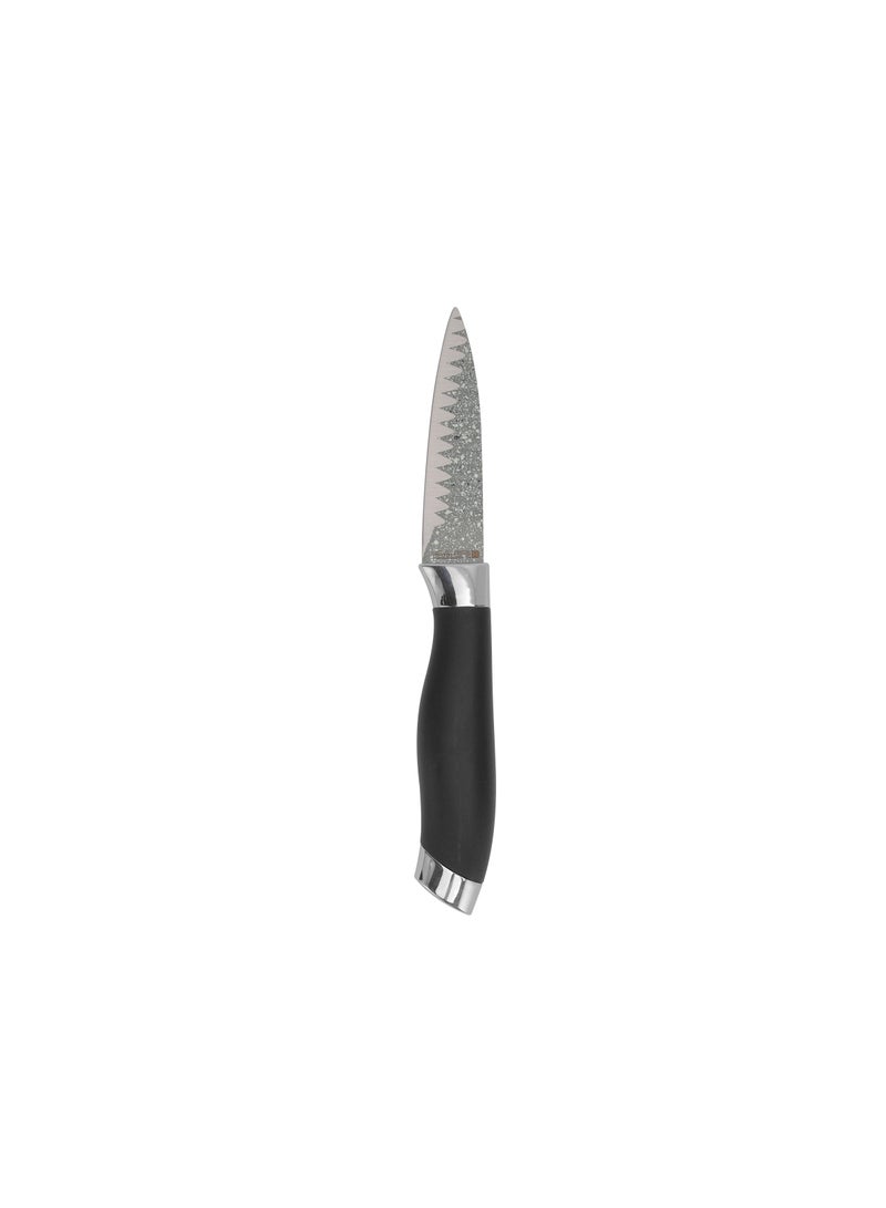 Royalford Royalford 3.5" Paring Knife- RF12005| With Extra-Sharp Stainless Steel Blades Home and Restaurant Black  - Image 2