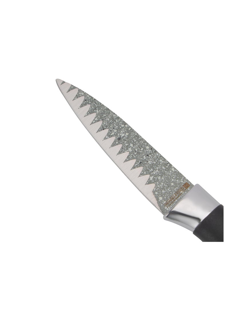 Royalford Royalford 3.5" Paring Knife- RF12005| With Extra-Sharp Stainless Steel Blades Home and Restaurant Black  - Image 5