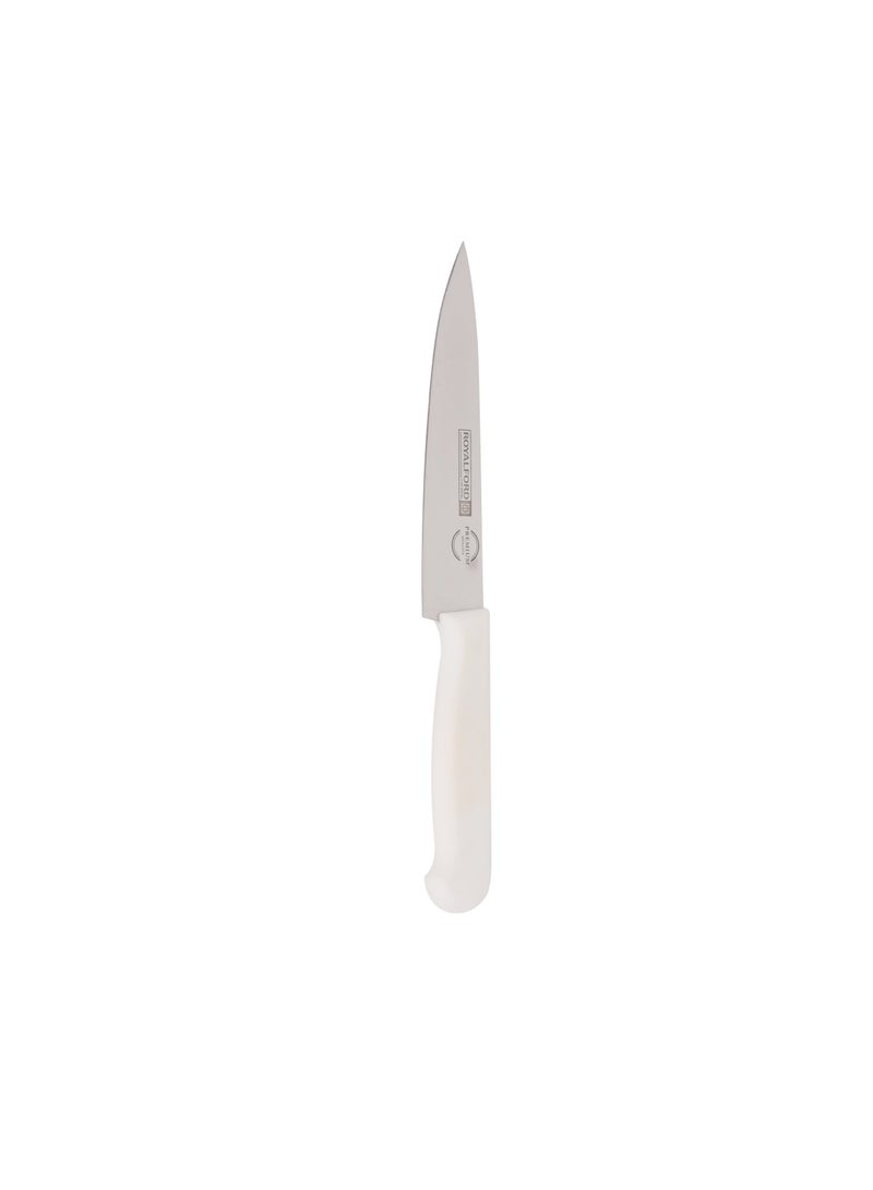 Royalford 6" Utility Knife- RF12564/ Ergonomic Design with Comfortable PP Handle and Sharp Stainless Steel Head Assorted Colors