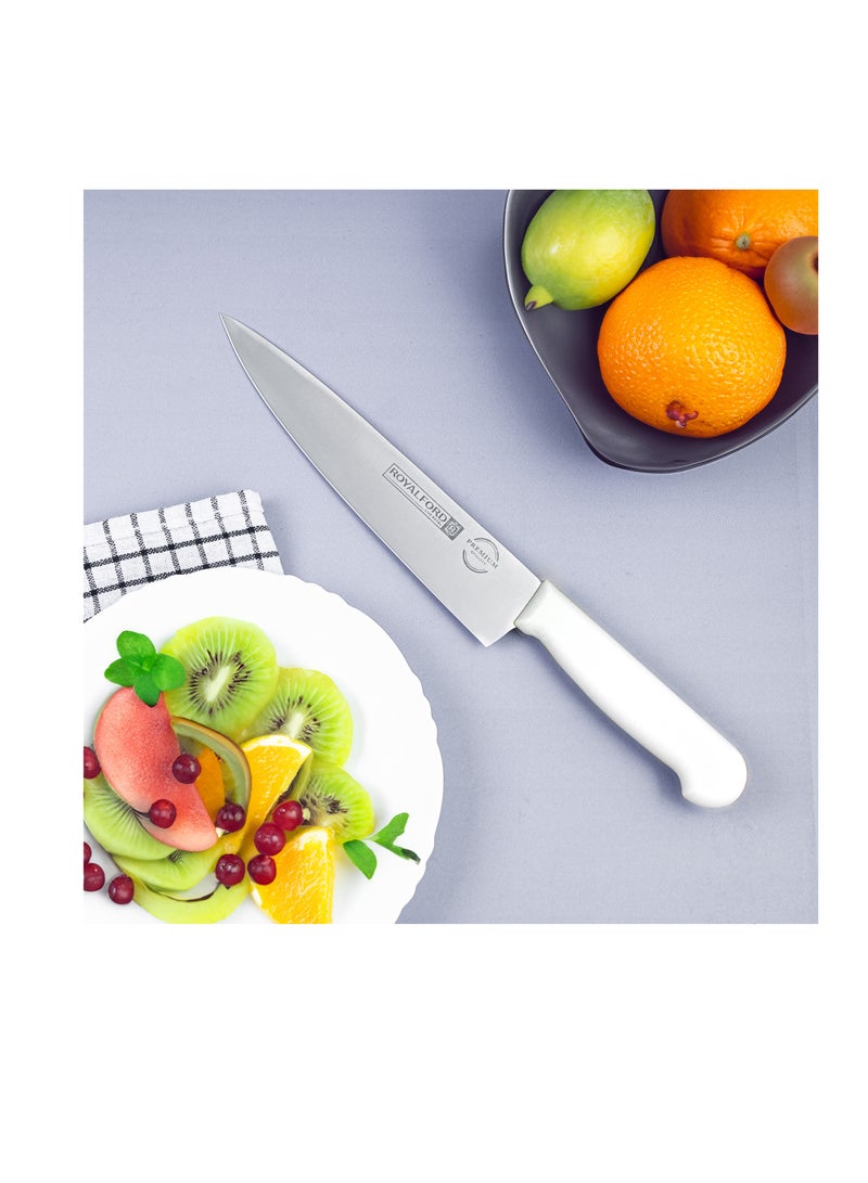 Royalford 6" Utility Knife- RF12564/ Ergonomic Design with Comfortable PP Handle and Sharp Stainless Steel Head Assorted Colors