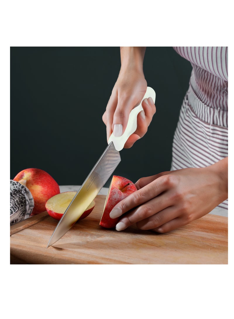 Royalford - Royalford 7" Slicer Knife- RF12563/ with Ultra-sharp Stainless Steel Blade, Rustproof Body, PP Handle - Image 1