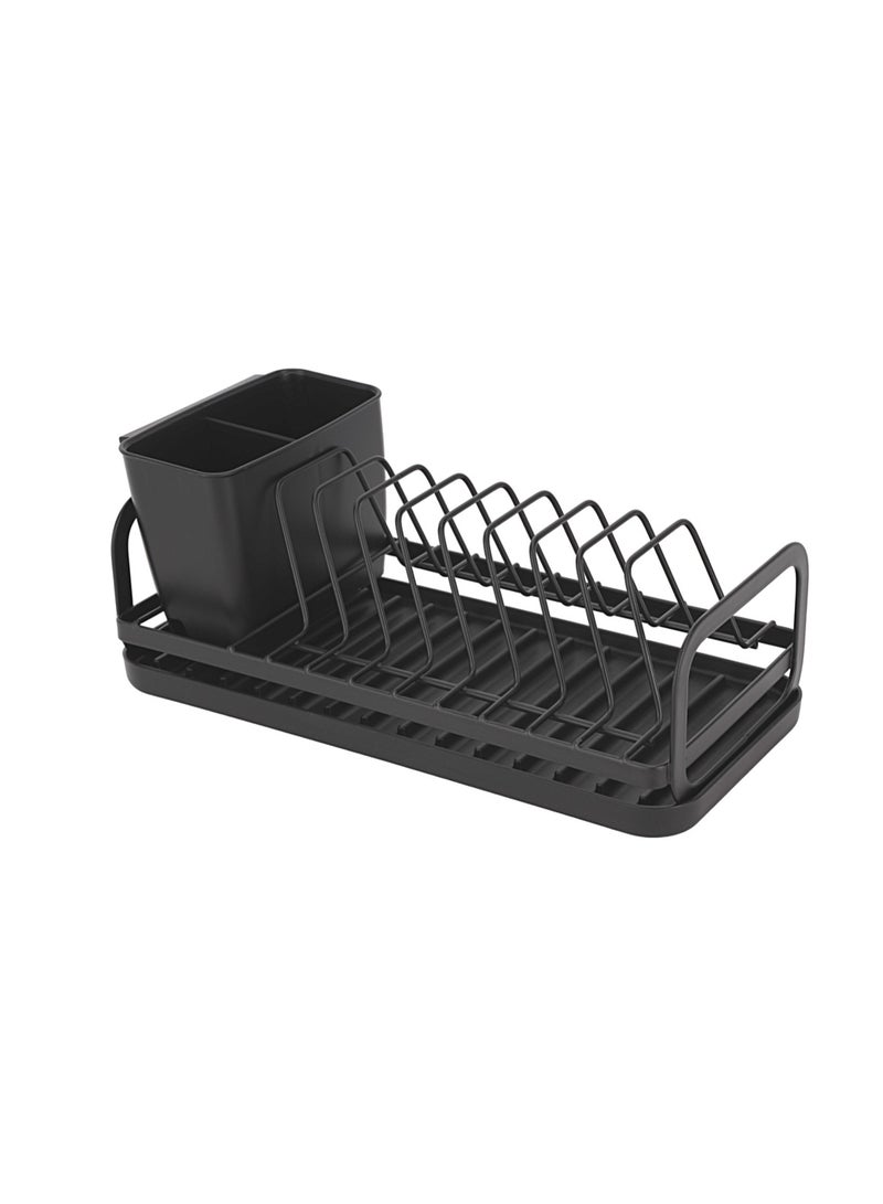 رويال فورد Royalford Dinky Dish Rack- RF12445/ Organizer for Kitchen to Keep Plates and Cutlery, Holds 8 Plate/ Iron Drying Stand with Drain Board, Compact and Stylish Design  - Image 3