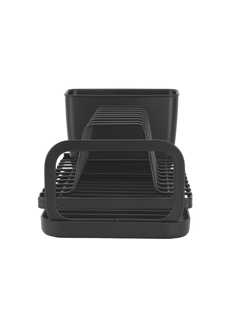 رويال فورد Royalford Dinky Dish Rack- RF12445/ Organizer for Kitchen to Keep Plates and Cutlery, Holds 8 Plate/ Iron Drying Stand with Drain Board, Compact and Stylish Design  - Image 4