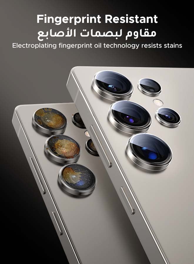 Ugreen Samsung Galaxy S25 Ultra Camera Lens Protector, HD Anti-Glare, Case Friendly, Ultra Color Reproduction, Ultra-thin 9H Tempered Glass, Scratch-Resistant, Individual Lens Protector Easy Installment Clear  - Image 5