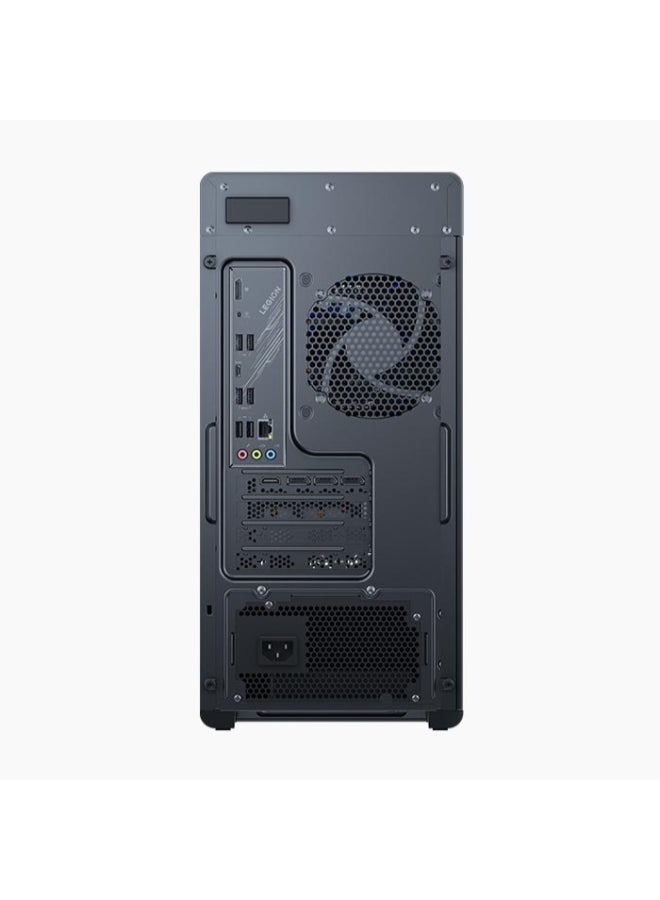 Lenovo - Legion T5 Gaming PC 26IRX9 Intel Core i7-14650HX CPU Processor/ 32GB RAM/ 1TB SSD/12GB NVIDIA GeForce RTX 4070 SUPER Graphics/DOS(Without Windows) english_arabic Storm Grey - Image 1