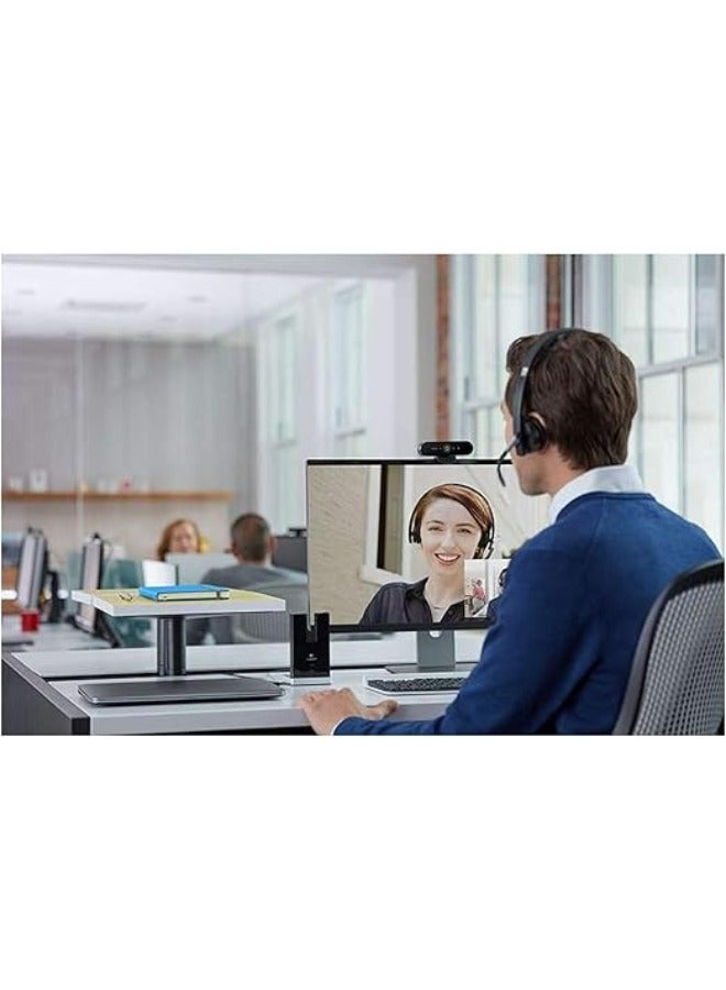 Logitech Brio 4k Ultra HD Webcam with 5x Digital Zoom - 960-001106 Black