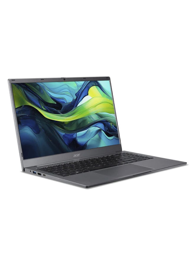 Aspire Lite AL15 Laptop With 15.6 InchFull HD(1920X1080) Display,Intel Celeron N4500 Processor/8GB RAM DDR5/256GB SSD/Intel UHD Graphics/DOS(Without Windows)/ English/Arabic Iron Grey