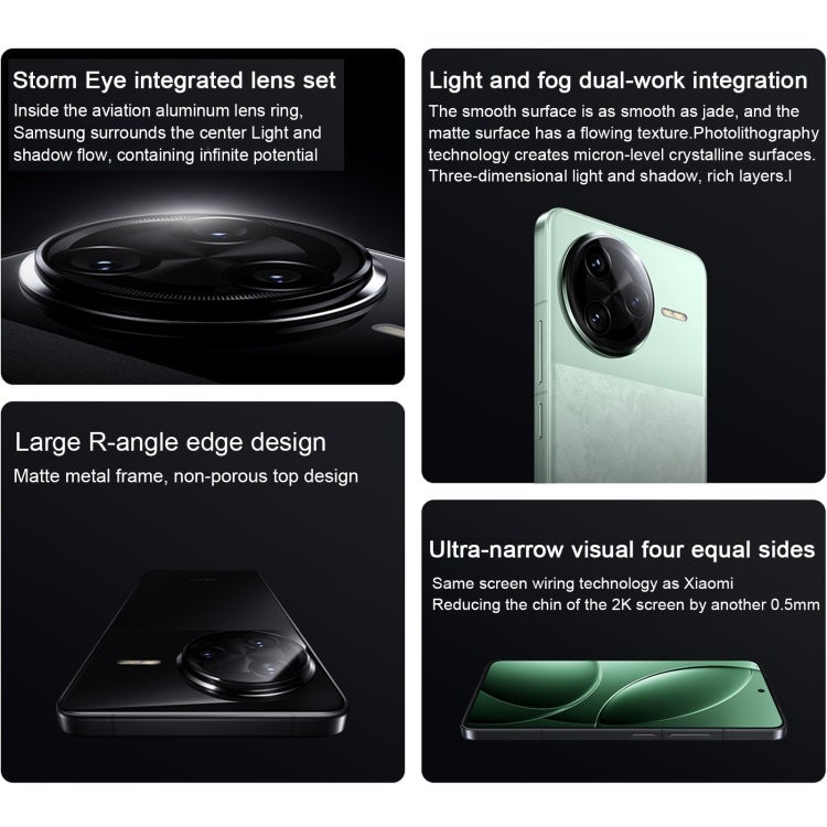 Redmi K80 Pro 512GB 12GB RAM 5G Mobile Phone Black | Powered by Qualcomm Snapdragon 8 Elite processor | 6.67" 2K Display with a max 3200nits brightness | 6000mAh with 120W Super fast wired charging | IP68 waterproof | Google play Chinese version