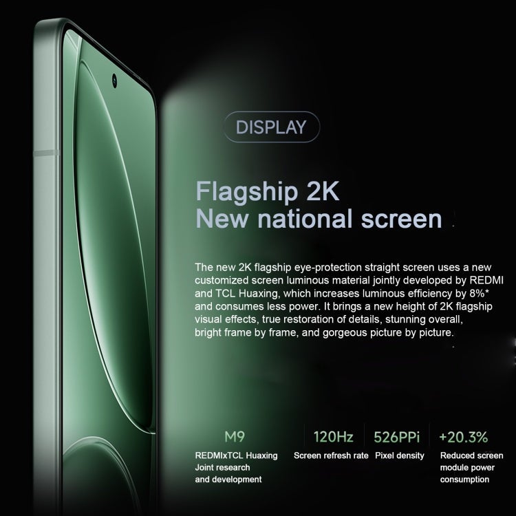 Xiaomi - Redmi K80 Pro 256GB 12GB RAM 5G Mobile Phone Black | Powered by Qualcomm Snapdragon 8 Elite processor | 6.67" 2K Display with a max 3200nits brightness | 6000mAh with 120W Super fast wired charging | IP68 waterproof | Google play Chinese version - Image 1