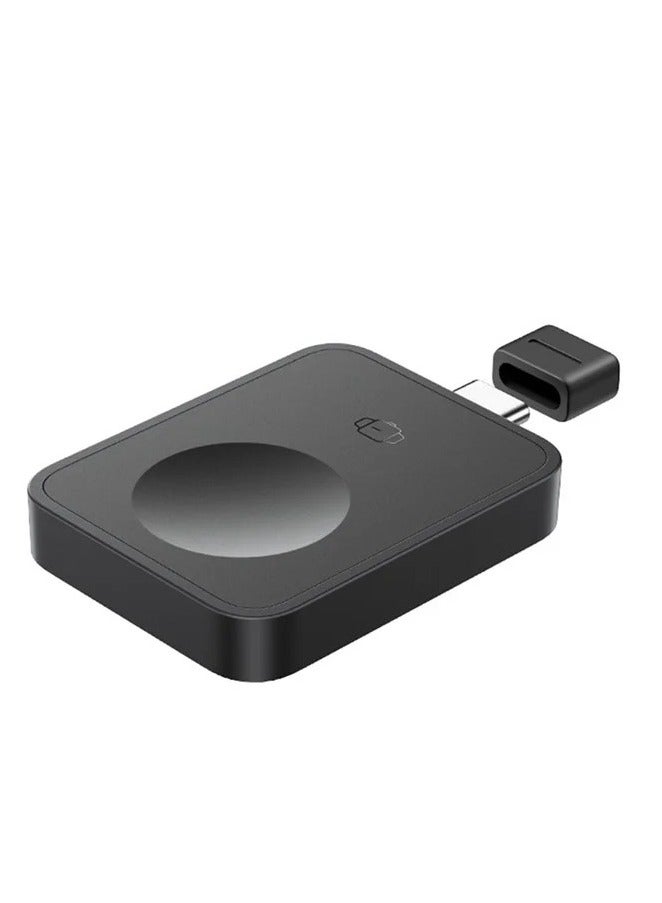 Baseus Magpro Magnetic Wireless Charger for Apple Watch 2.5W Portable Charger Type C Cosmic Black  - Image 3