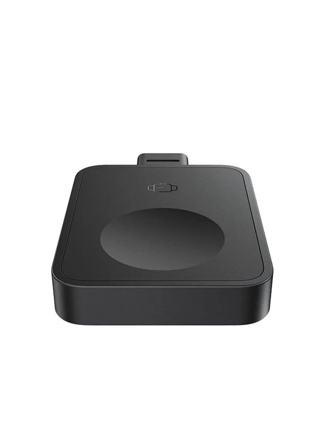 Baseus Magpro Magnetic Wireless Charger for Apple Watch 2.5W Portable Charger Type C Cosmic Black  - Image 2