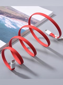 OnePlus Warp Charge Type-C to Type-C Cable – 1 Meter, Fast Charging & Data Sync Red  - Image 3