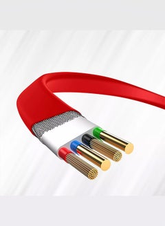 OnePlus Warp Charge USB to Type-C Cable – 1.5 Meter Red  - Image 3