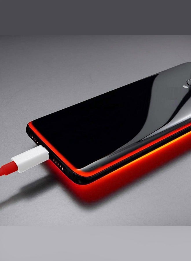 OnePlus - USB to Type-C Cable – 1 Meter Red - Image 1
