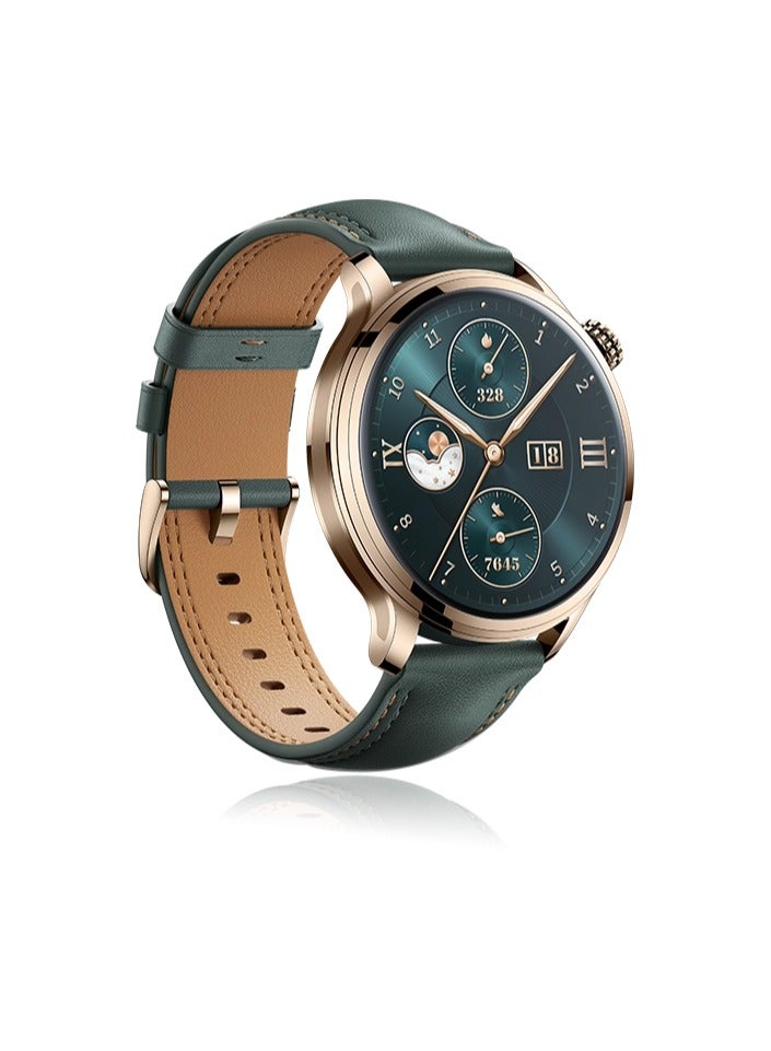 Honor Honor Watch 4 Pro Smartwatch With 1.5-Inch AMOLED Display e-SIM Support 480mAh Long Battery Life Sports, Green green  - Image 1